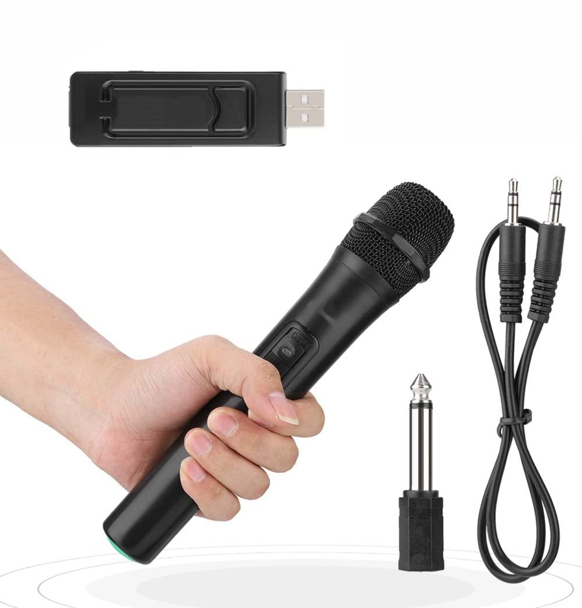 Miniatura 3 de Micrófono Inalámbrico USB + Plug